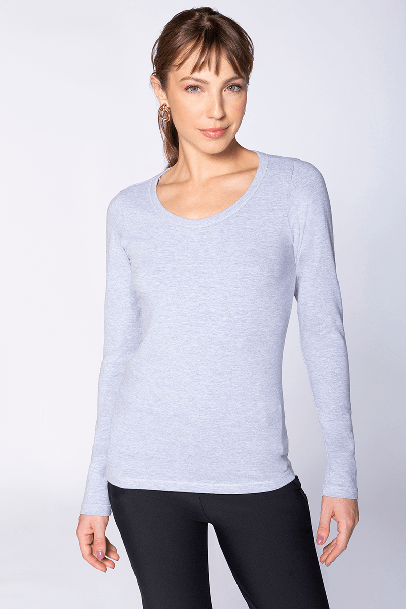 Blusa de Manga Larga en Algodón Loba · Ref#45138