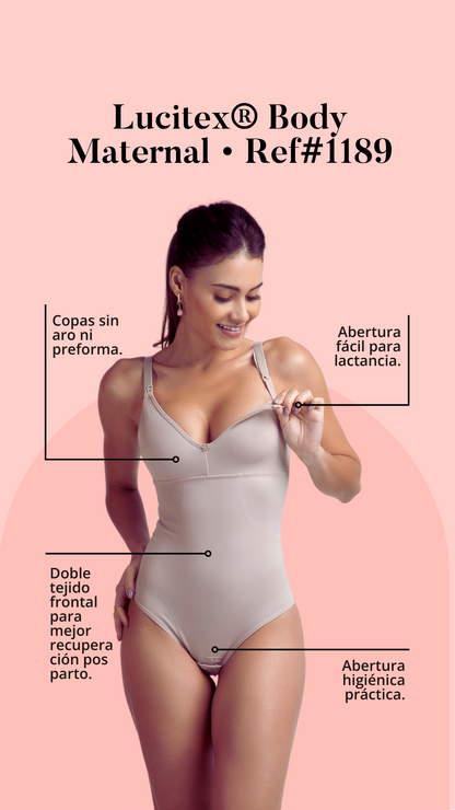 Lucitex® Body Modelador Maternal · Ref#1189 - Lucitex